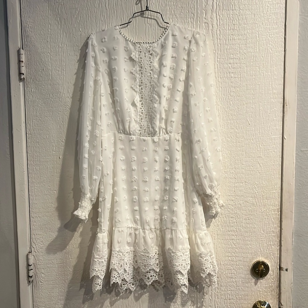 White dress